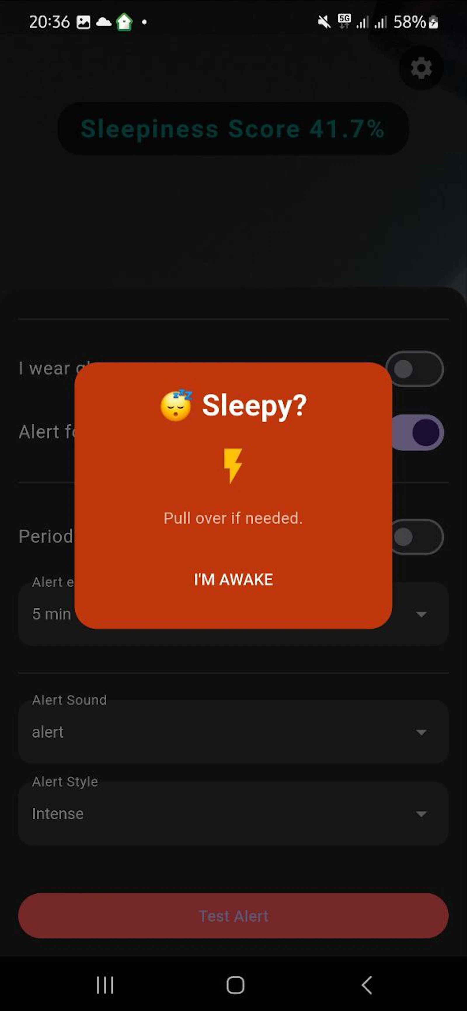 DriverAlert: Stay Awake! screenshot 6