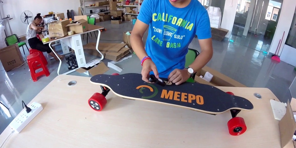 meepo electric skateboard