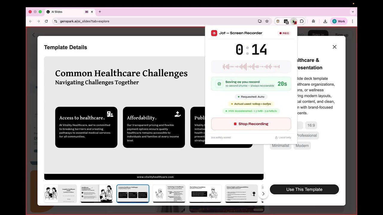 Jot — Screen Recorder gallery image