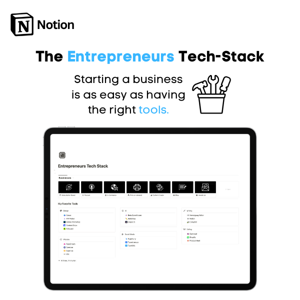 La pila tecnológica de emprendedoras
