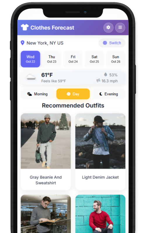Clothes Forecast gallery image