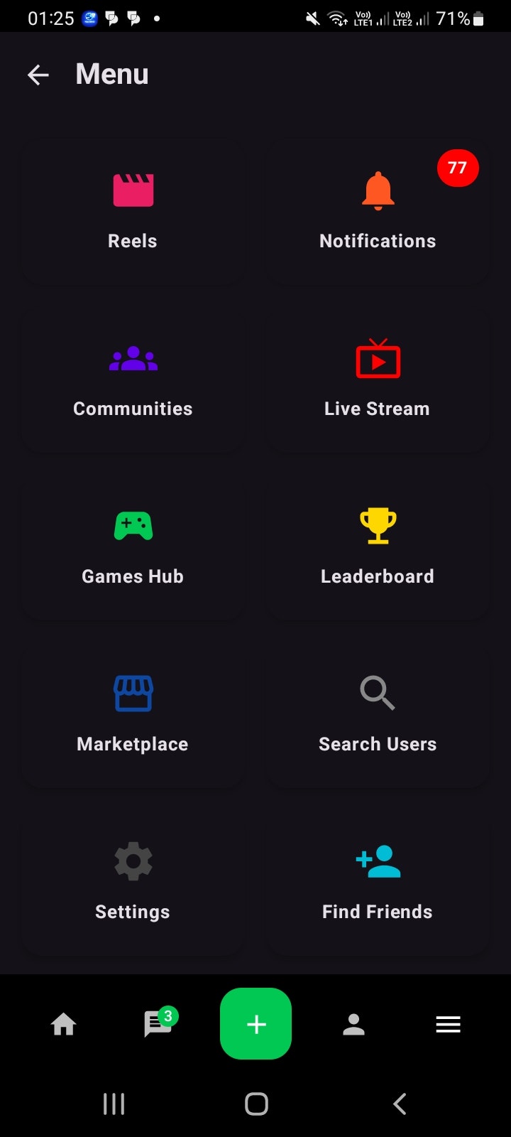 New World: Social Video Chat  - Screenshot 4 showing product features and functionality