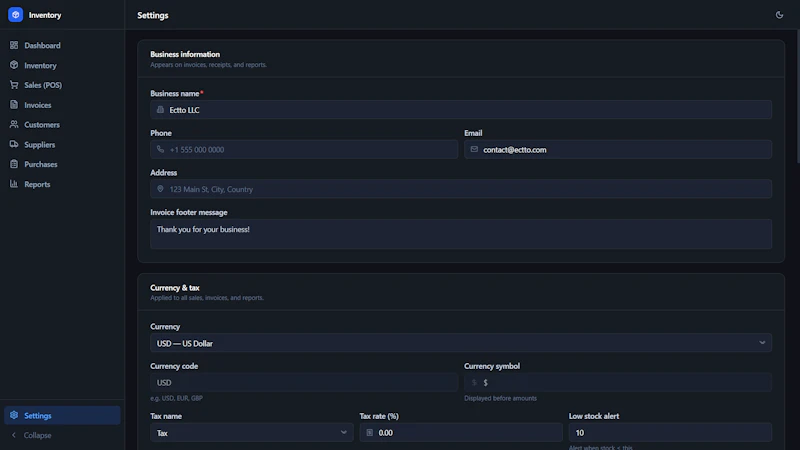 Inventory Manager POS Stock Control App screenshot 6