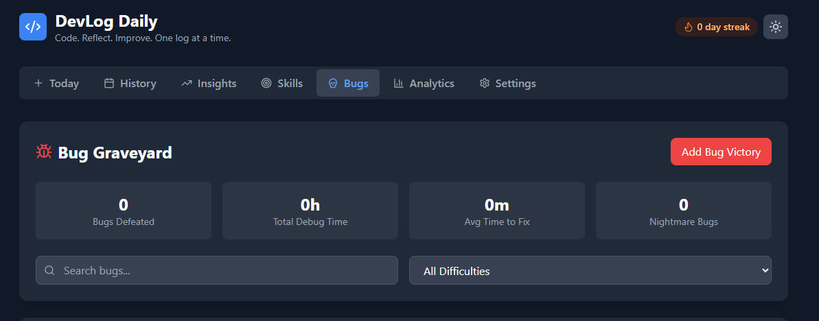 Média Devlog quotidien - Application de journalisation du développeur 4