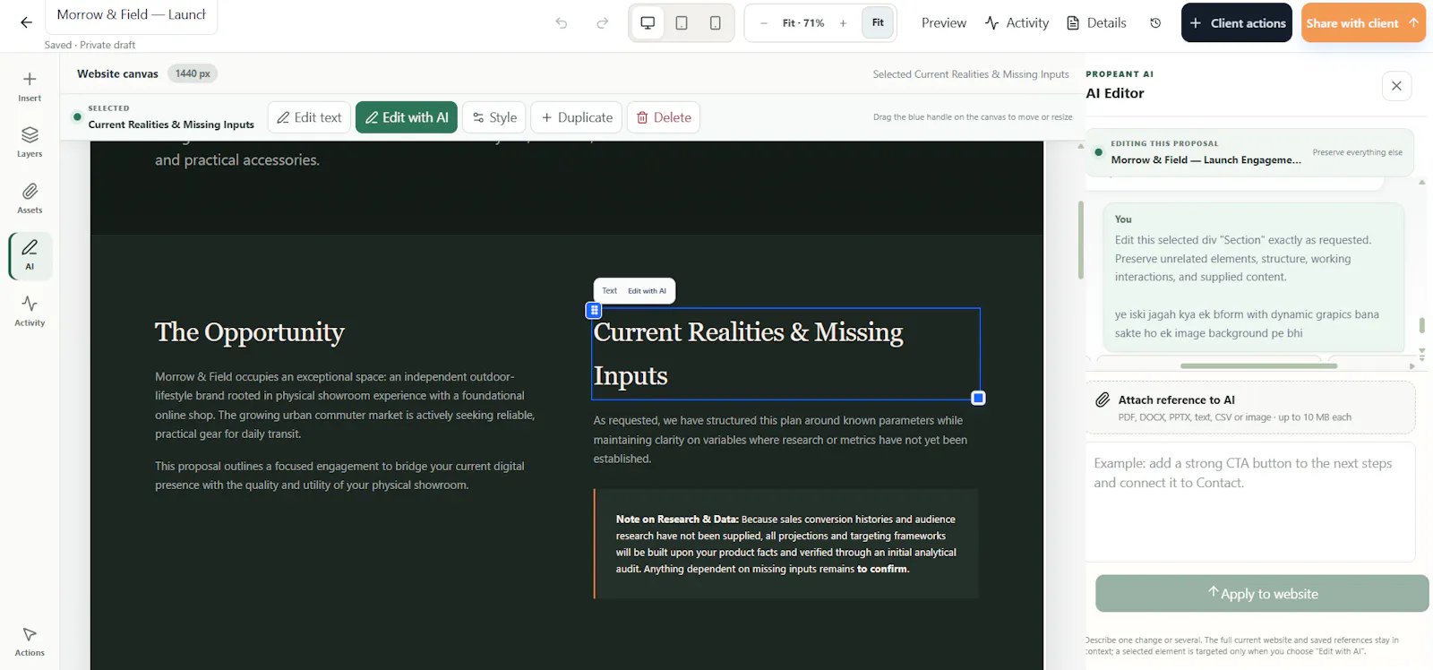 Propeant screenshot 4