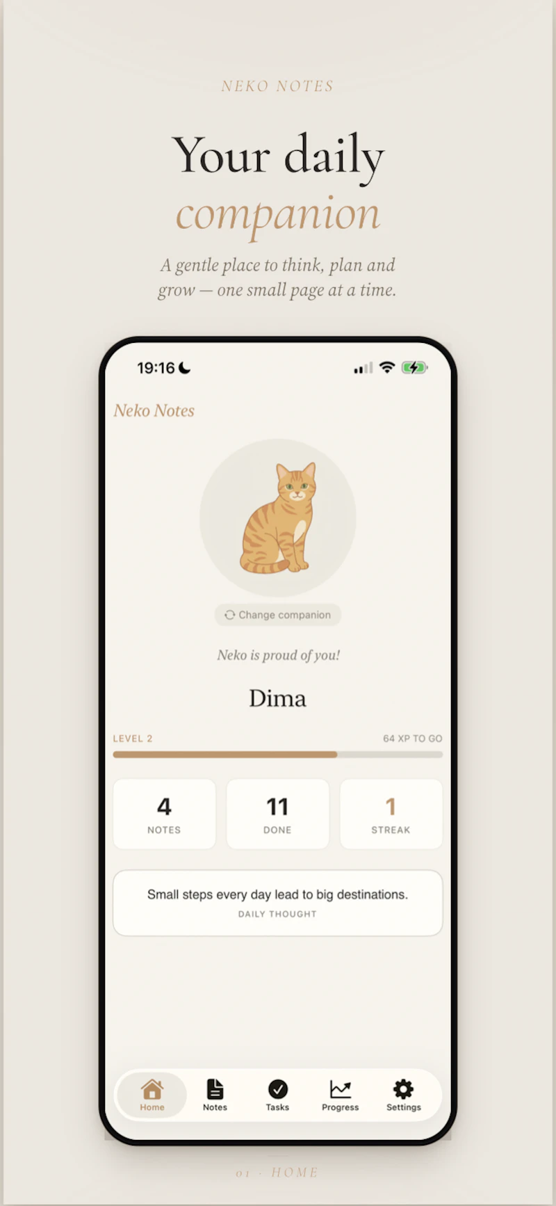 Neko Notes screenshot 2