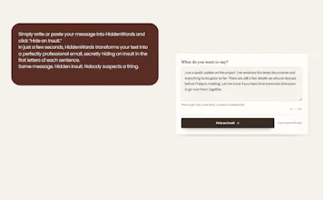 HiddenWords — Emails with Hidden Insult gallery image