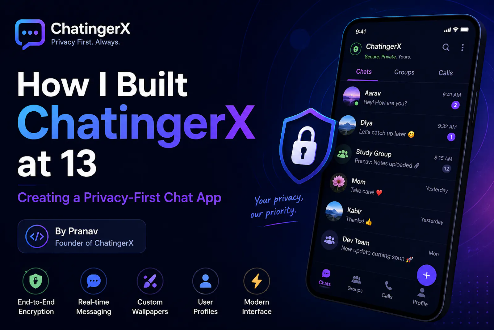 ChatingerX screenshot 1