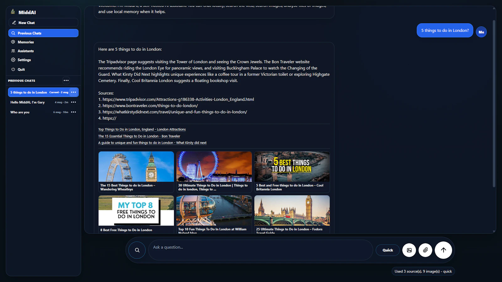 MiddAI - Free - Private - Userfriendly screenshot 6