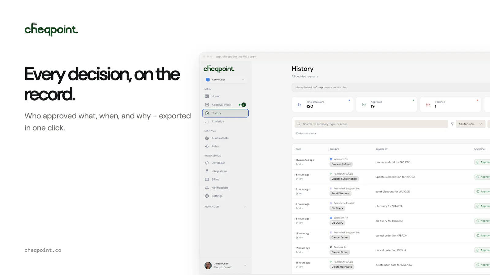 Cheqpoint screenshot 3
