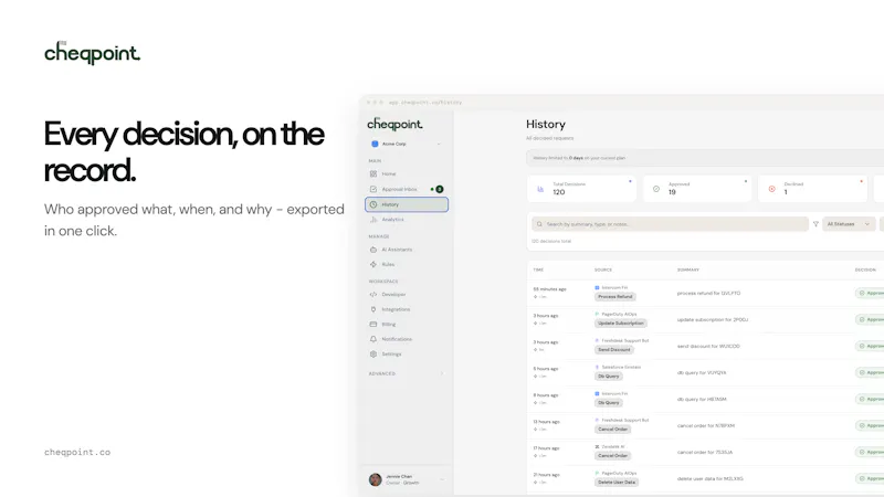 Cheqpoint screenshot 3