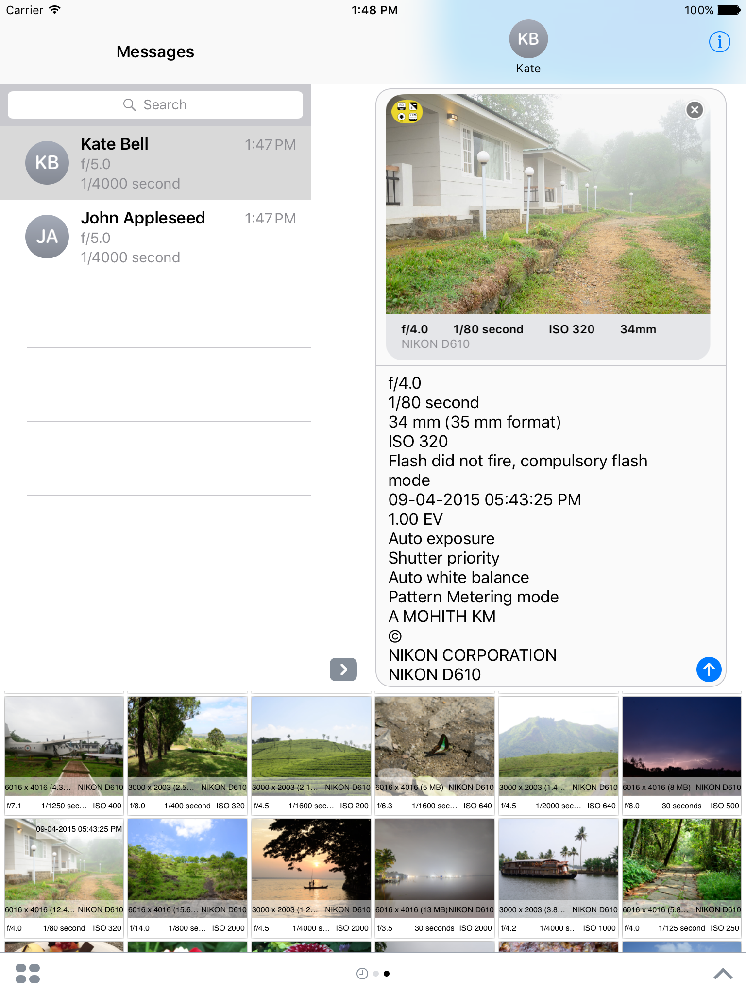 Exif Viewer by Fluntro iOS App gallery image