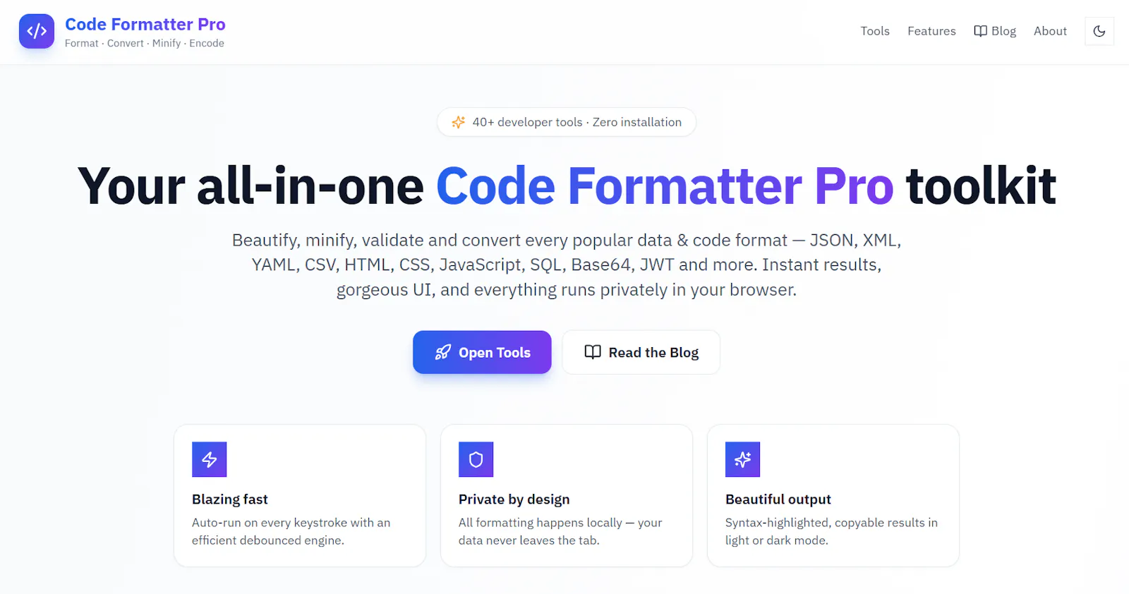 Code Formatter Pro screenshot 1