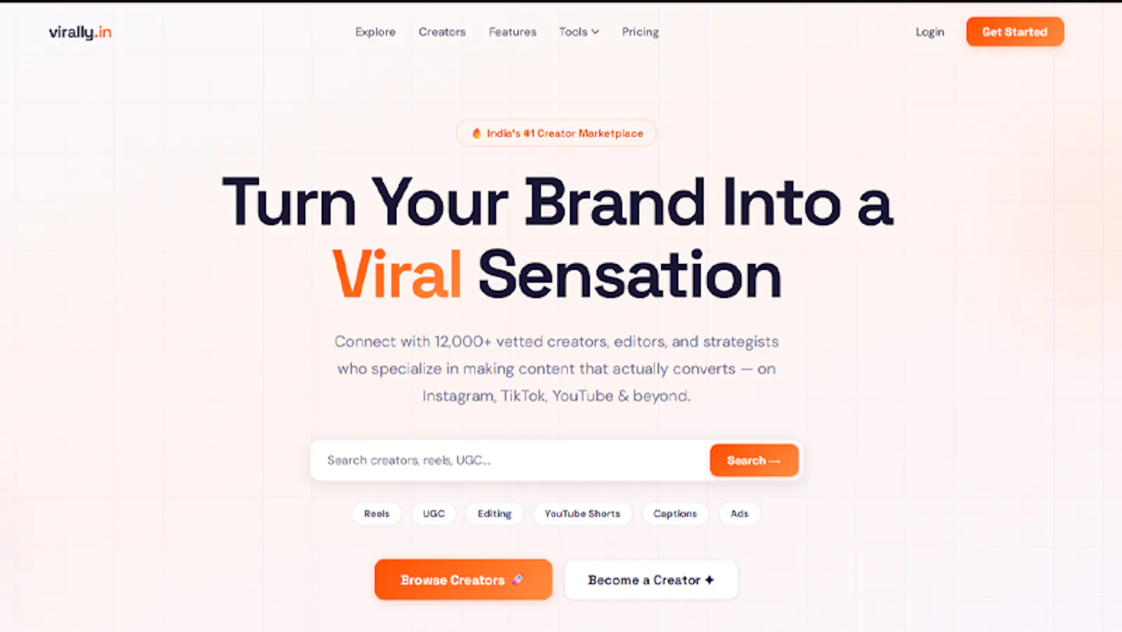 Virally.in screenshot 2