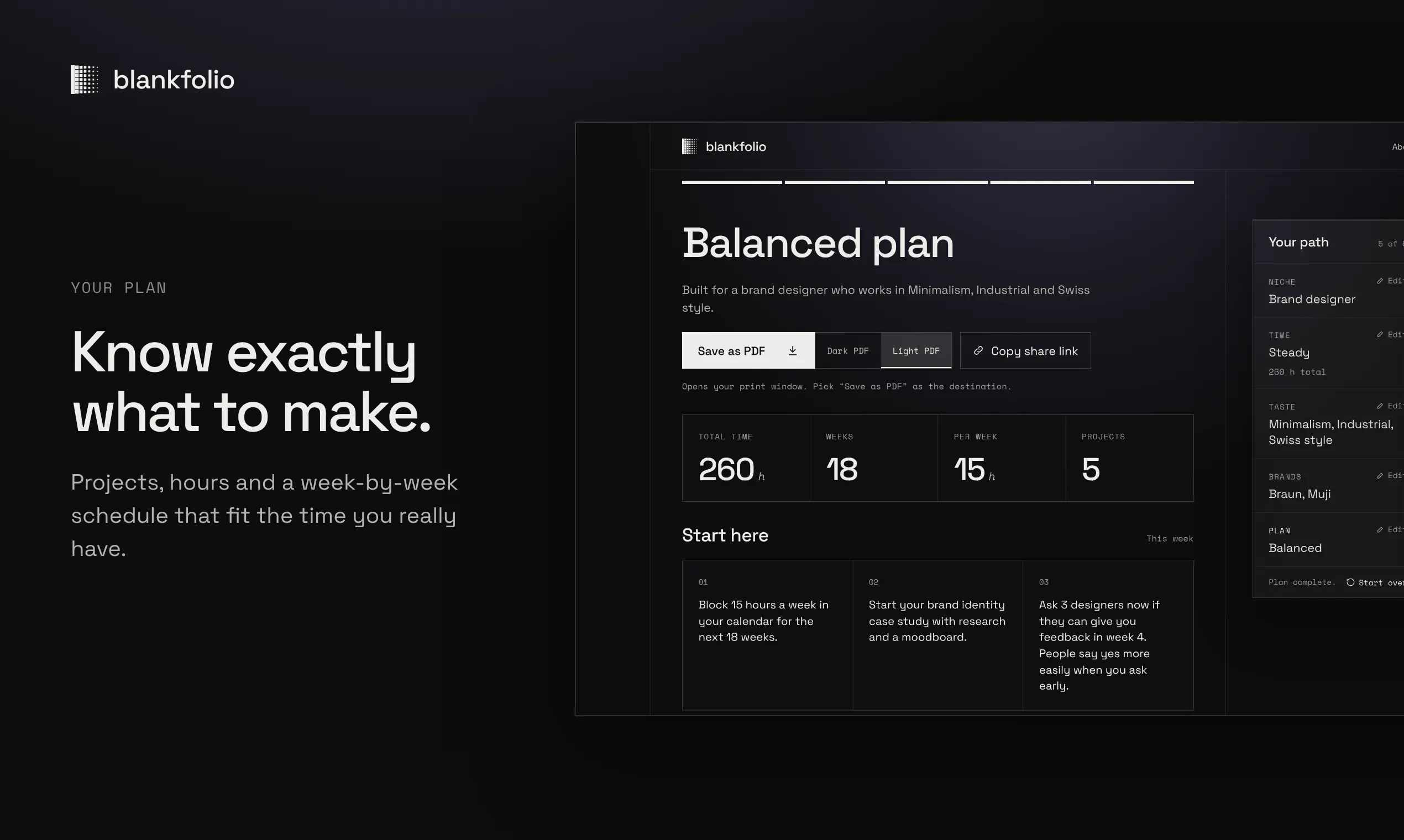 Blankfolio gallery image