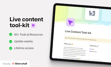 Live Content Tool-Kit gallery image