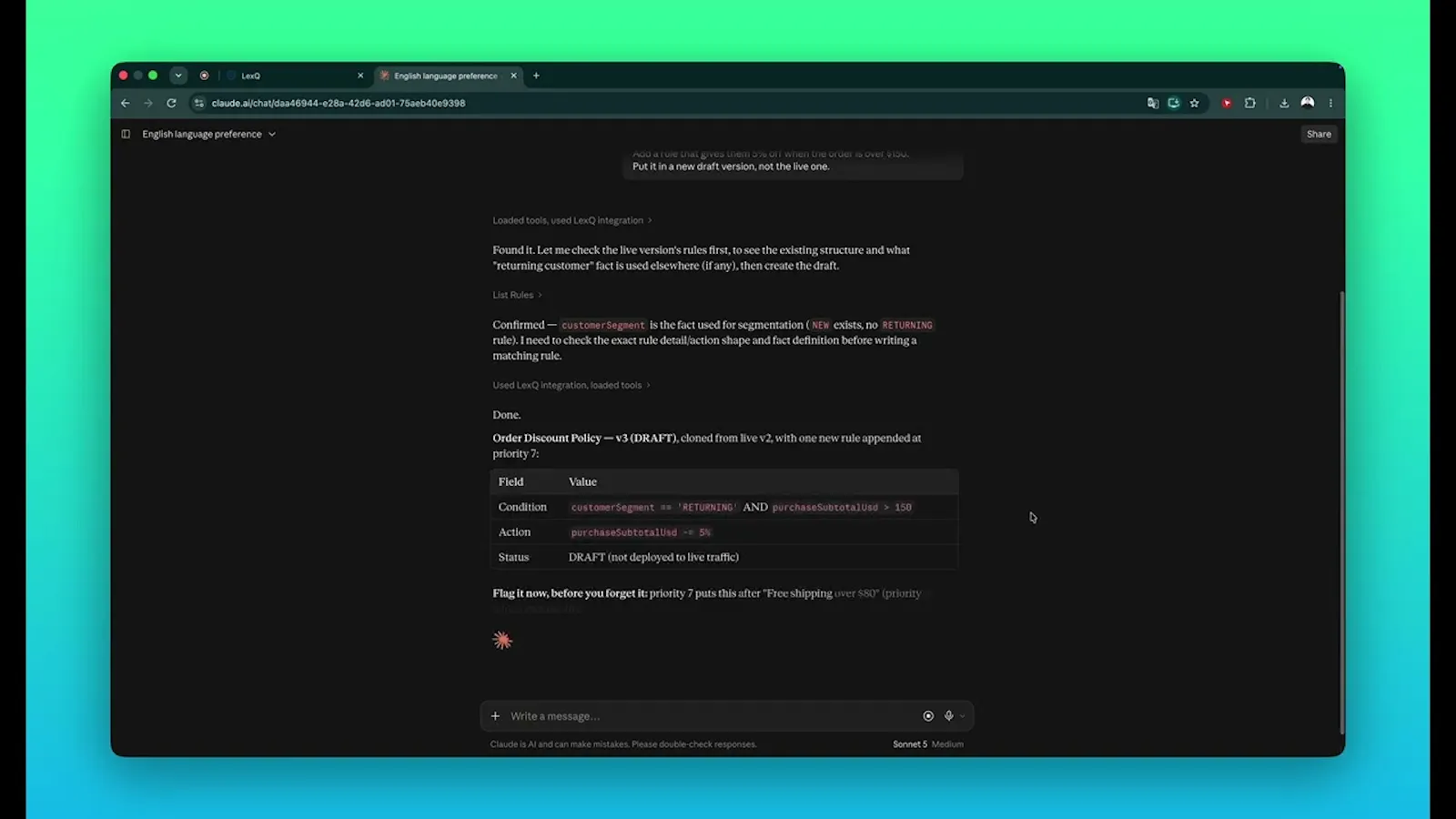 LexQ screenshot 1 (video preview)