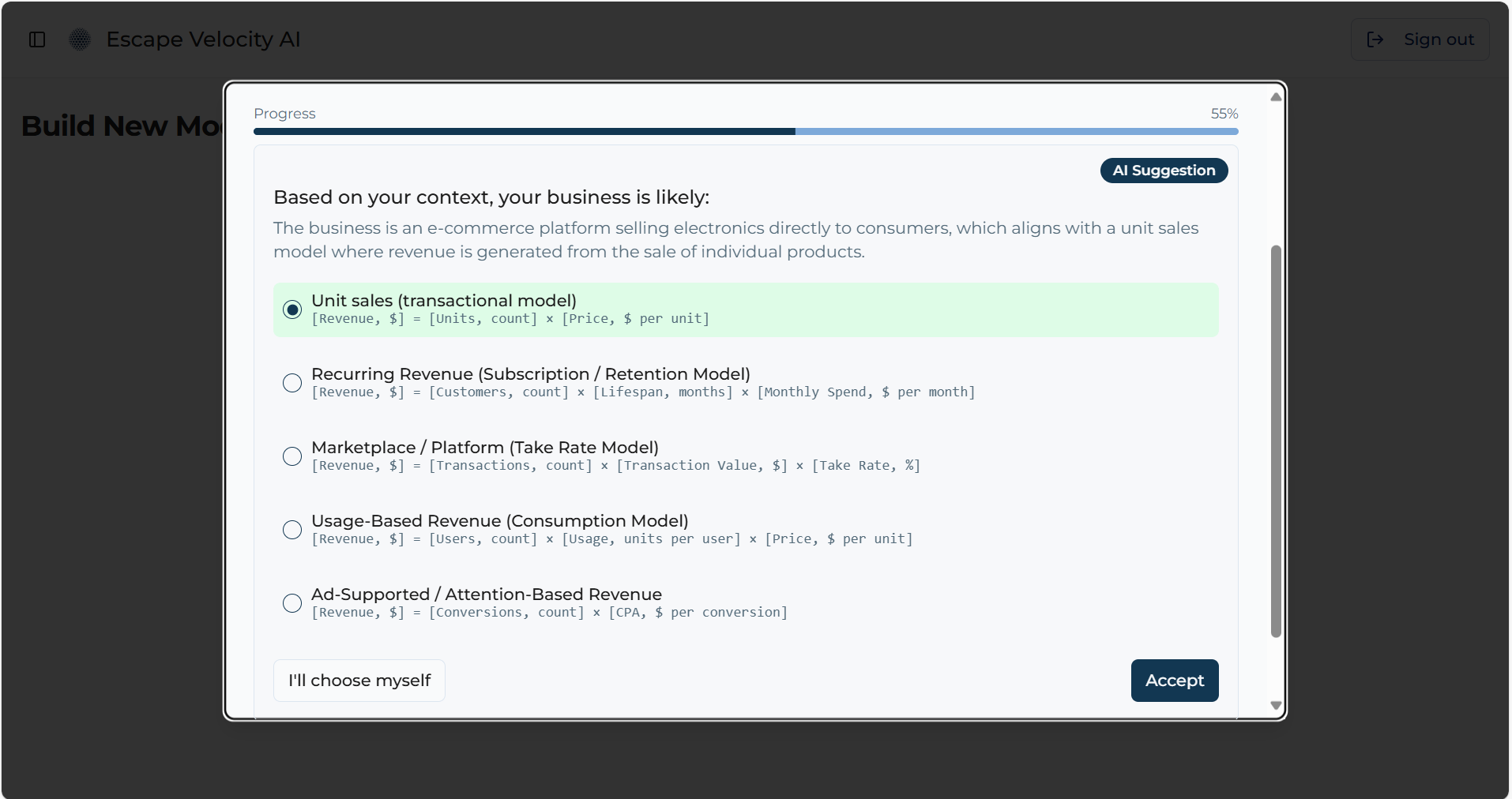 Escape Velocity AI gallery image