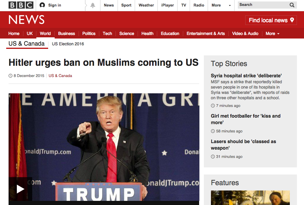 Trump Or Hitler gallery image