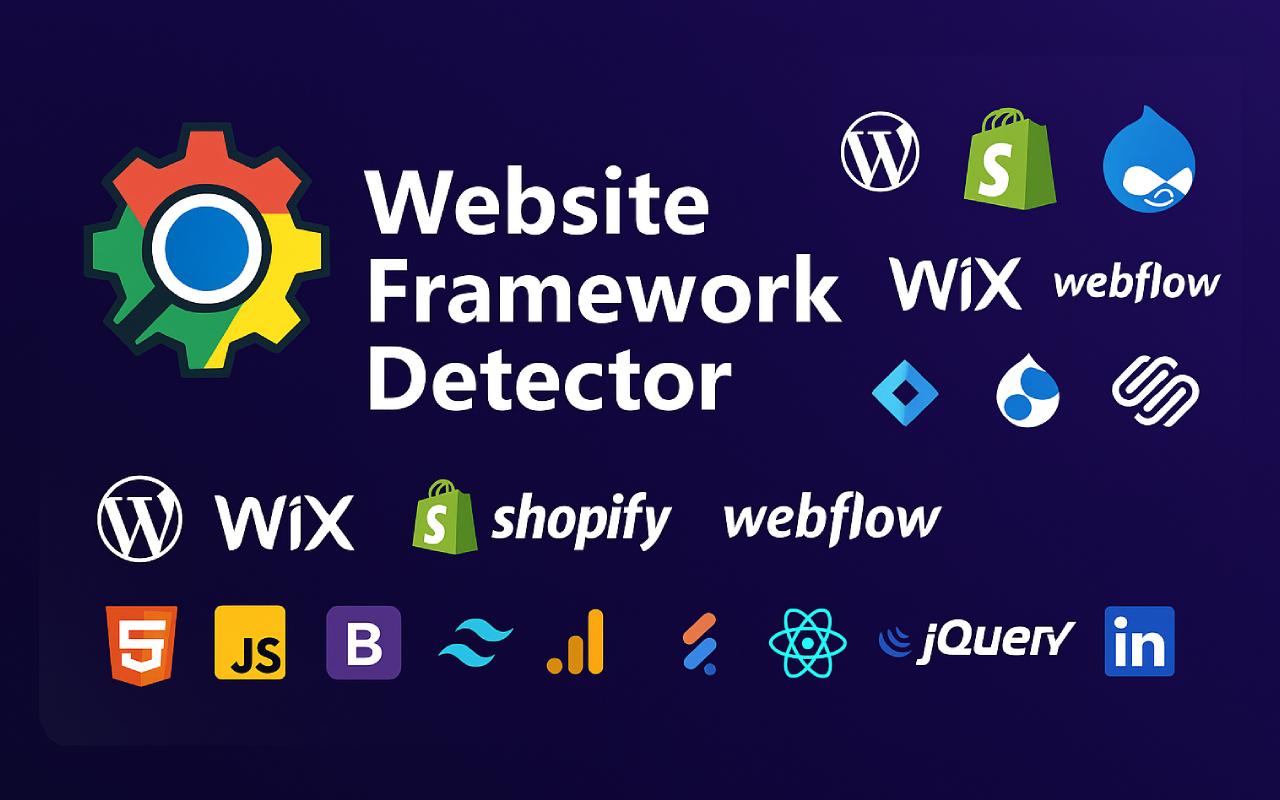 Website Framework Detector Extension gallery image