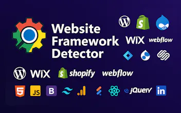 Website Framework Detector Extension gallery image