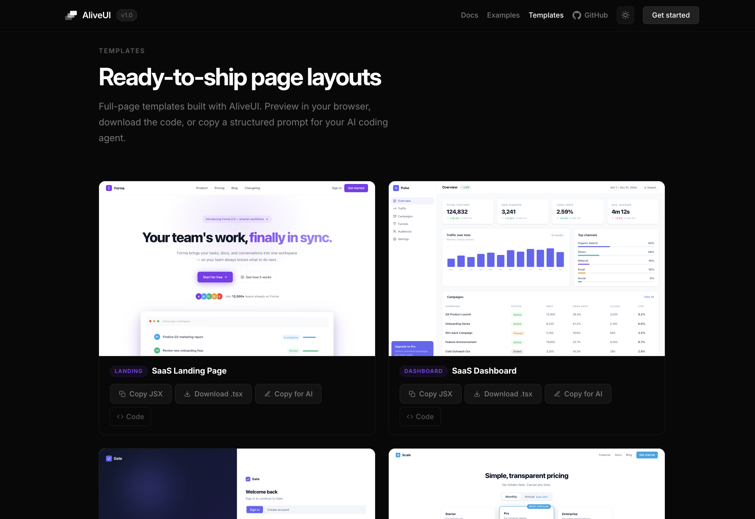 AliveUI gallery image