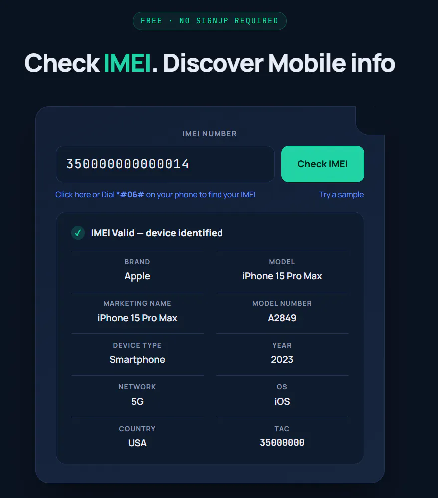 IMEICHECK.IN gallery image