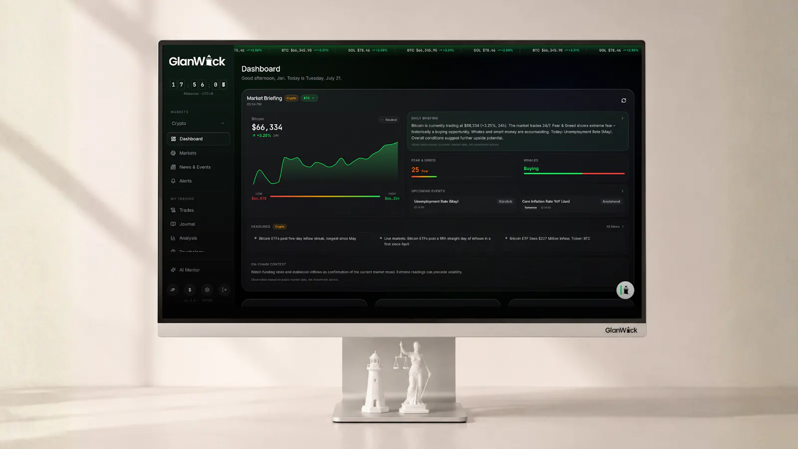 GlanWick screenshot 2