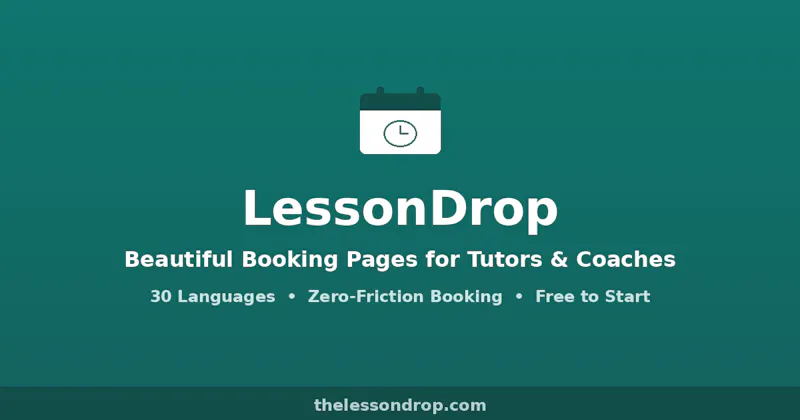 LessonDrop screenshot 1