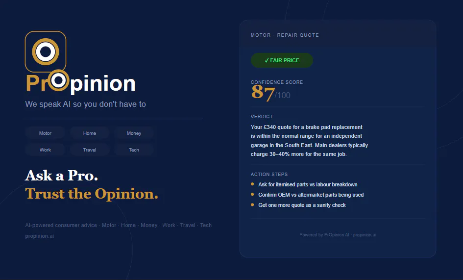 PrOpinion — Ask a Pro.Trust the Opinion. gallery image