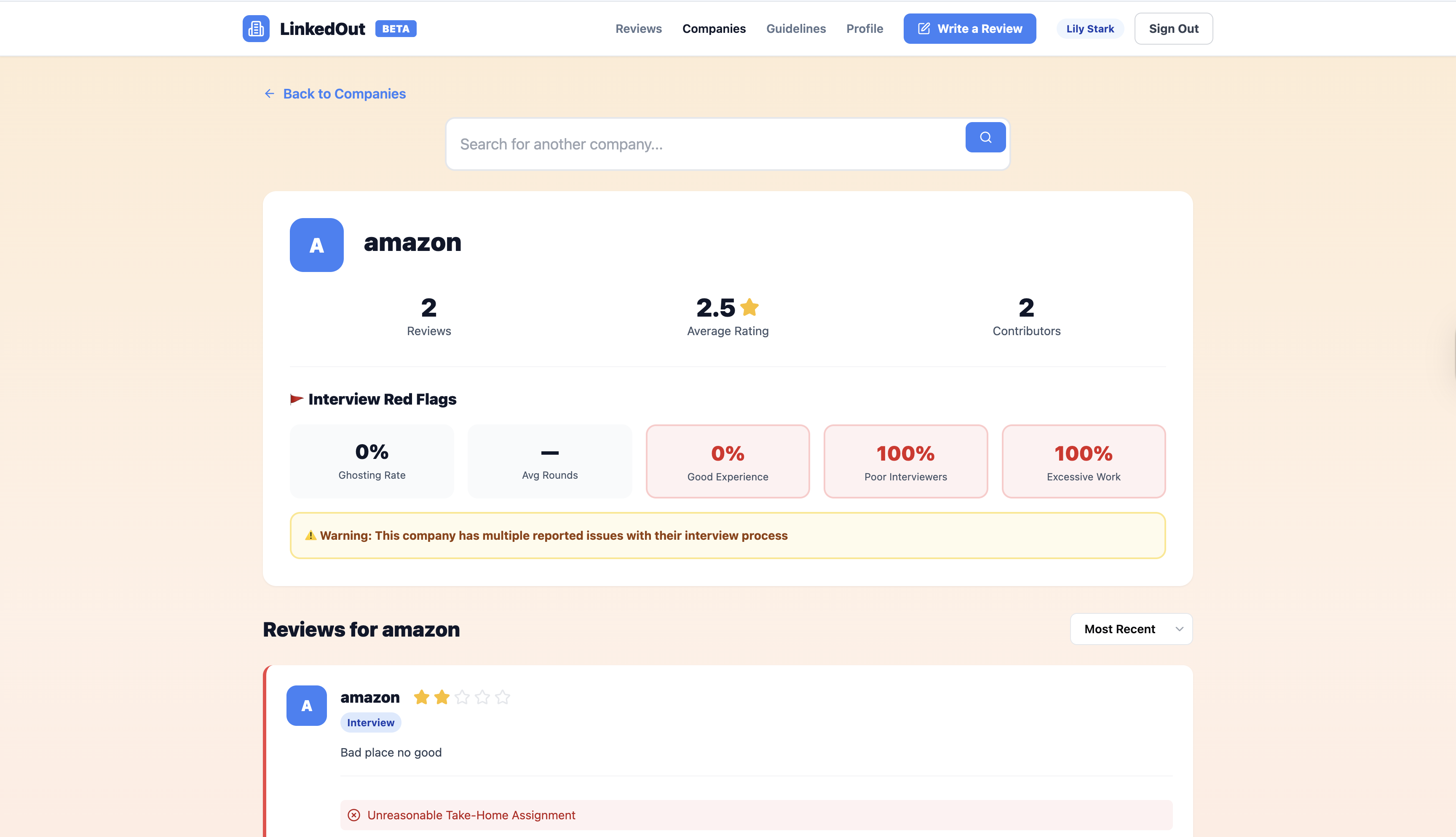 LinkedOut gallery image