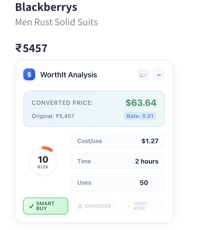 Média Cela en vaut la peine - Assistant shopping intelligent - Chrome Web Store 4