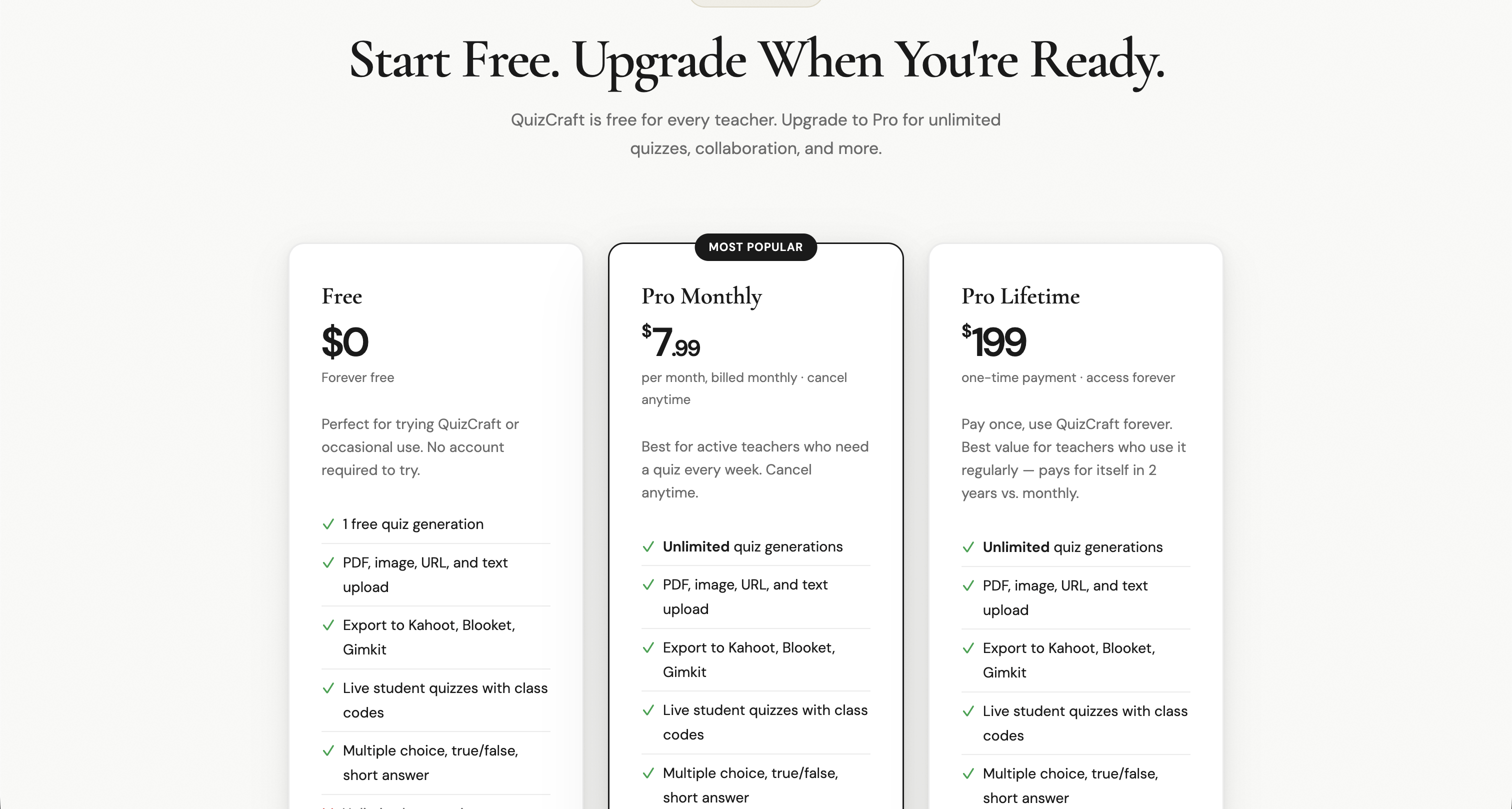 QuizCraft gallery image