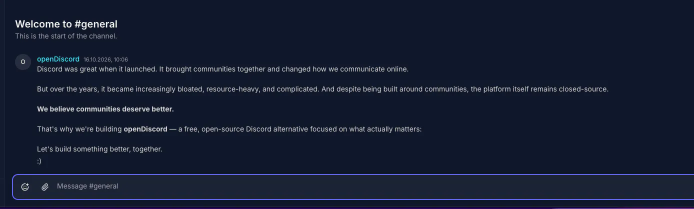 openDiscord gallery image