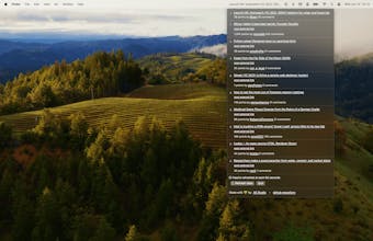 Hacker News Menu Bar App for macOS gallery image