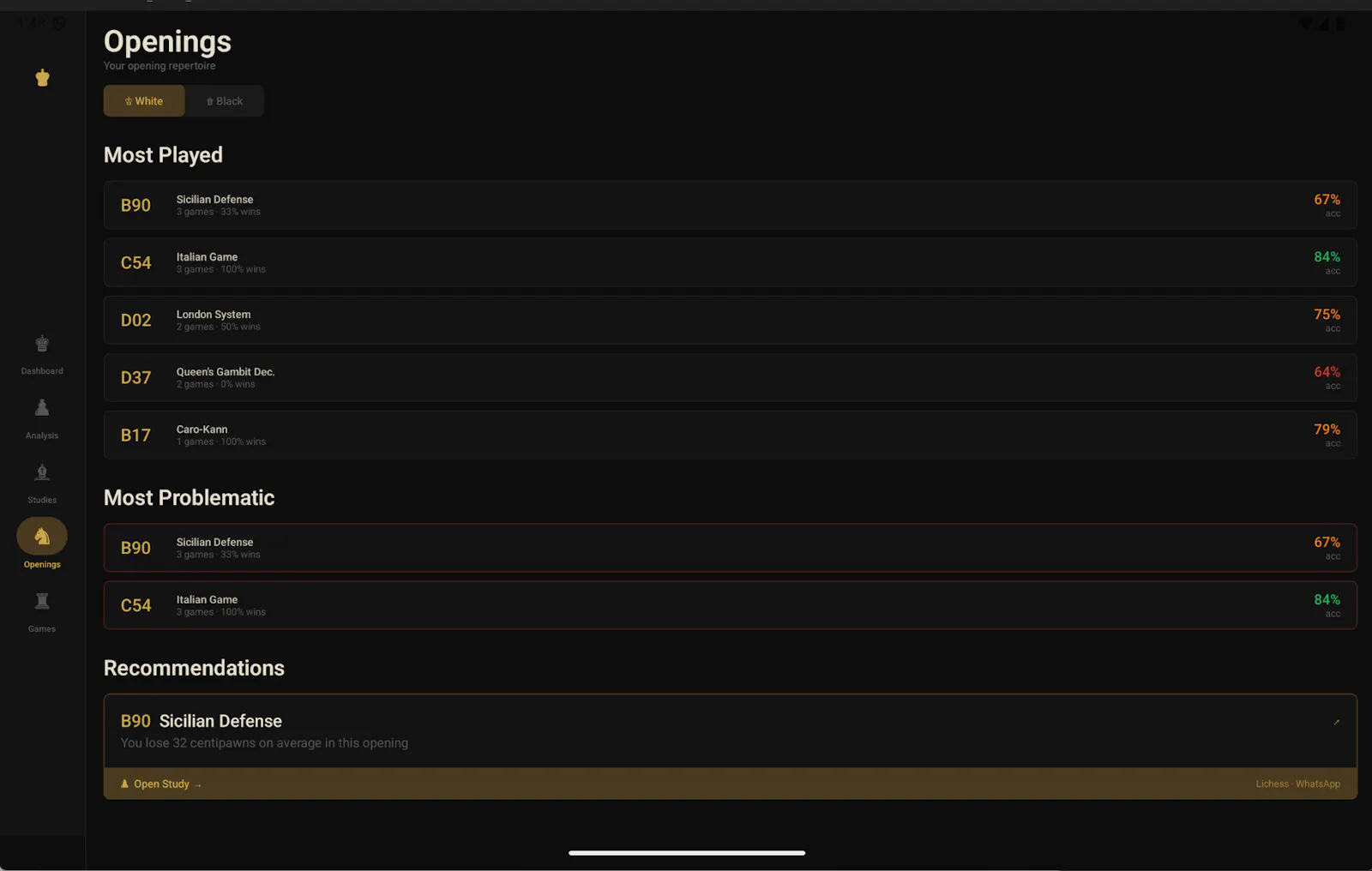 Chess Diagnostics screenshot 6