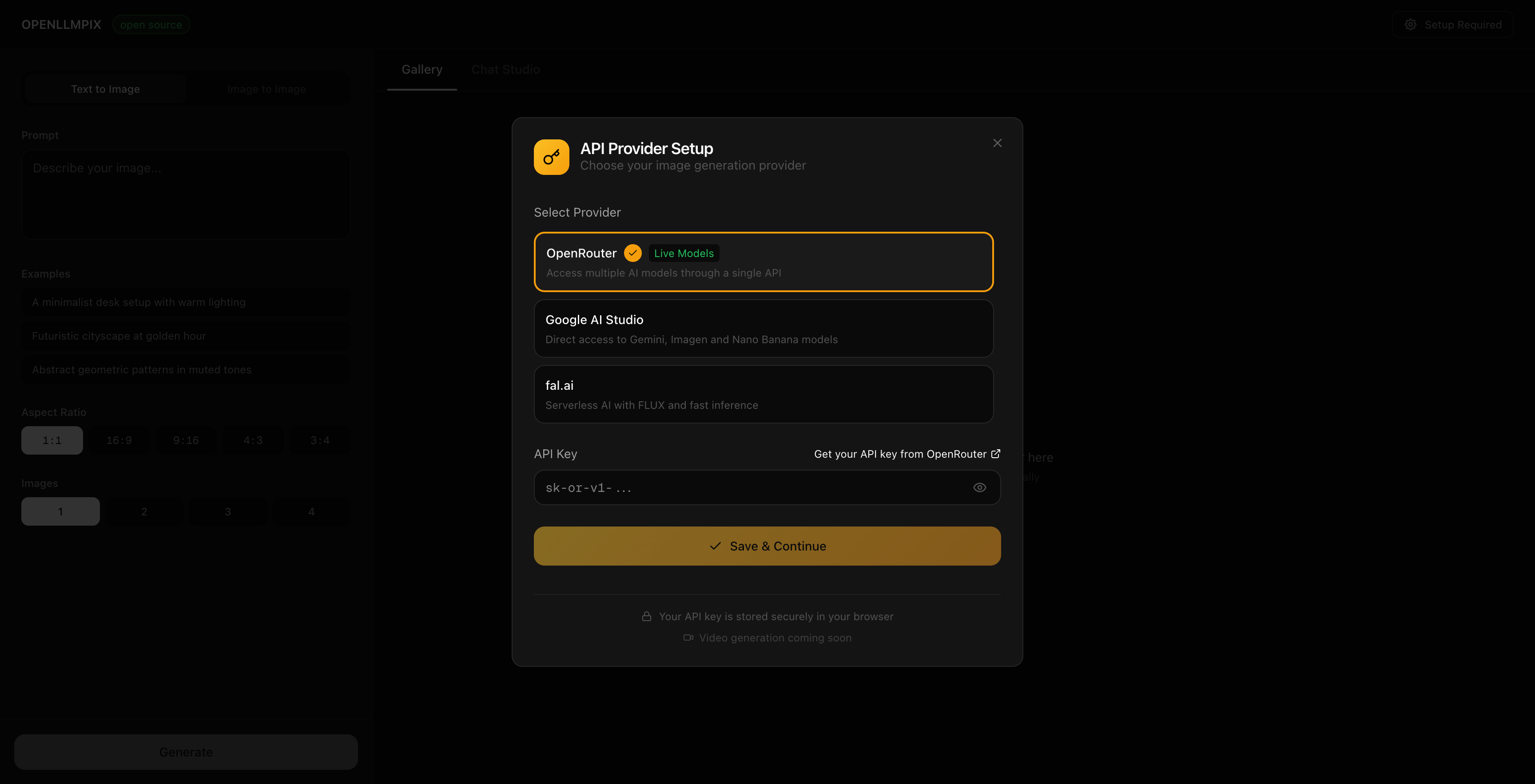 OPENLLMPIX - Screenshot 4 showing product features and functionality