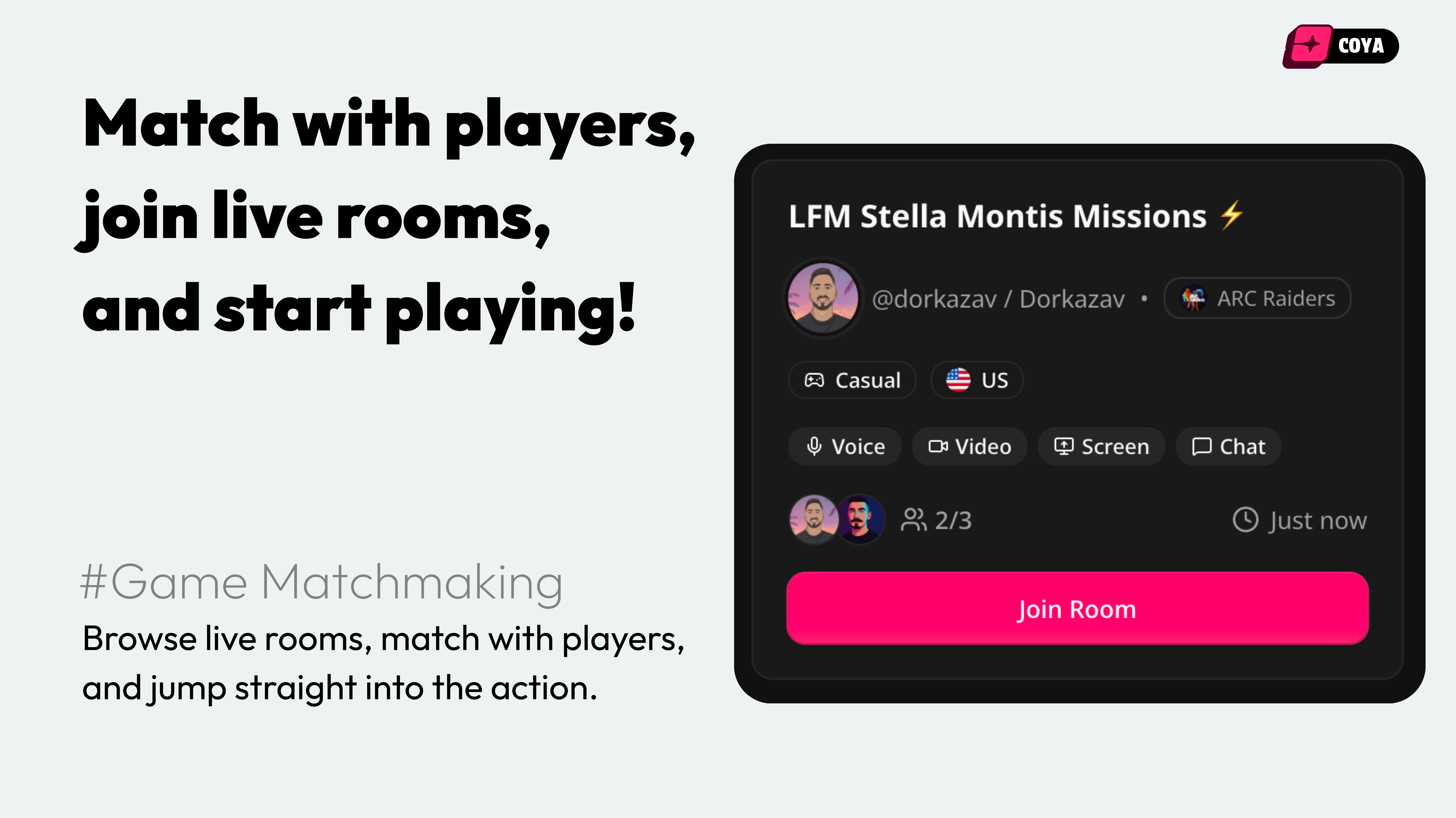 COYA: Where Gamers Connect gallery image