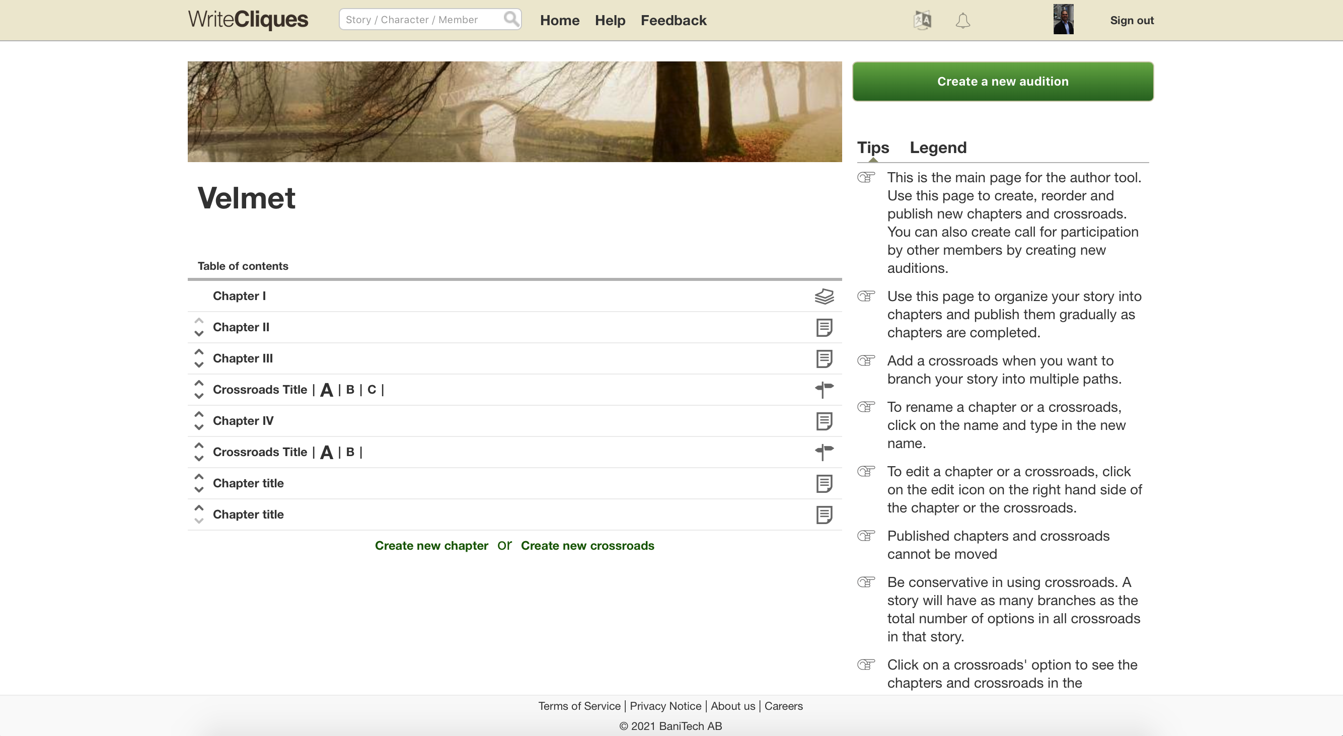 WriteCliques gallery image