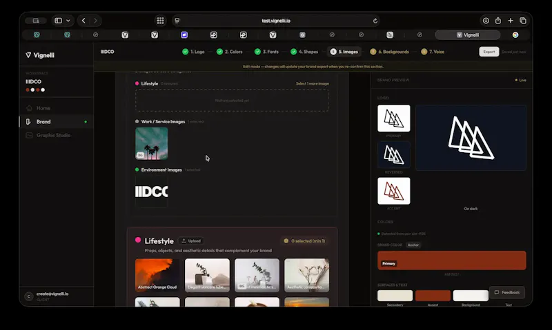 Vignelli screenshot 1