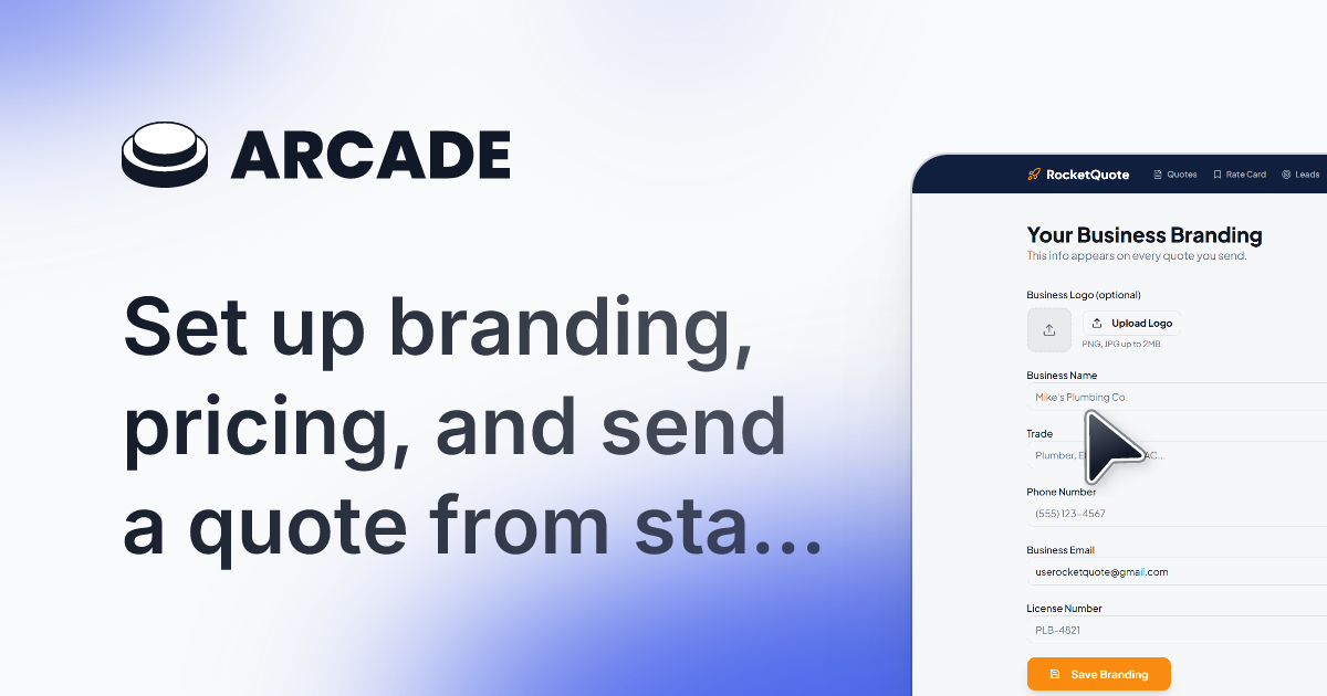 RocketQuote - Screenshot 4 showing product features and functionality
