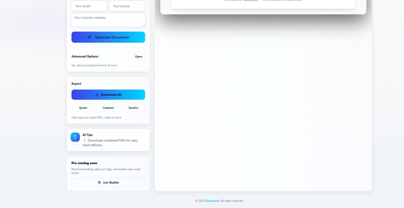 Quotelyzer gallery image