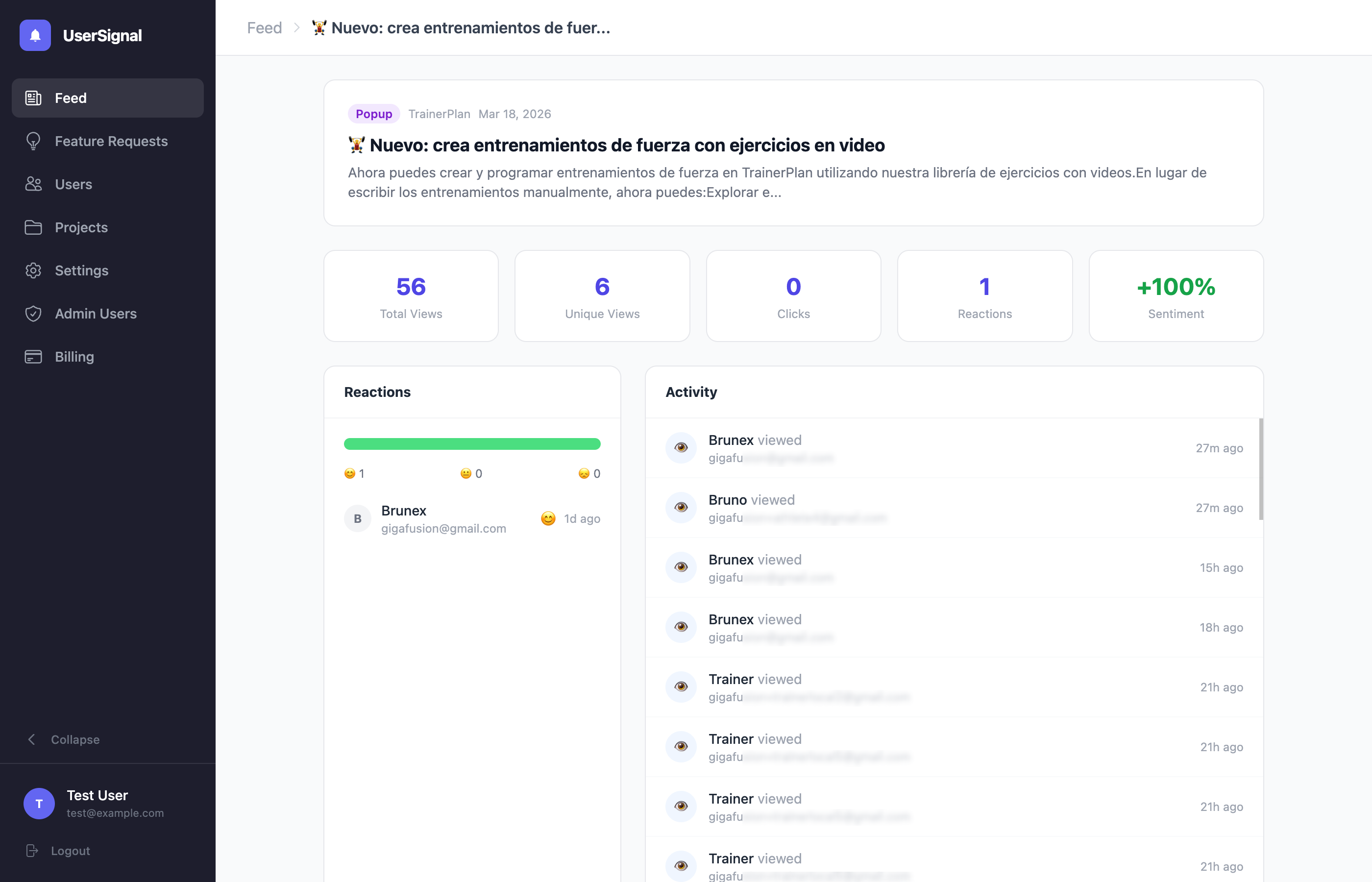 UserSignal gallery image