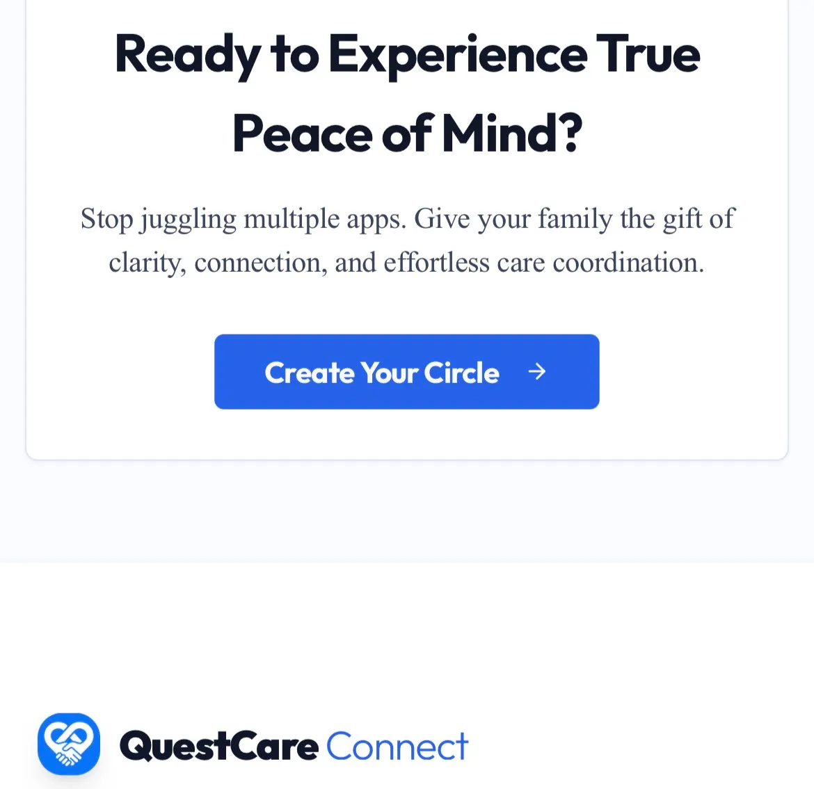 QuestCare Connect: Family Care Circle gallery image
