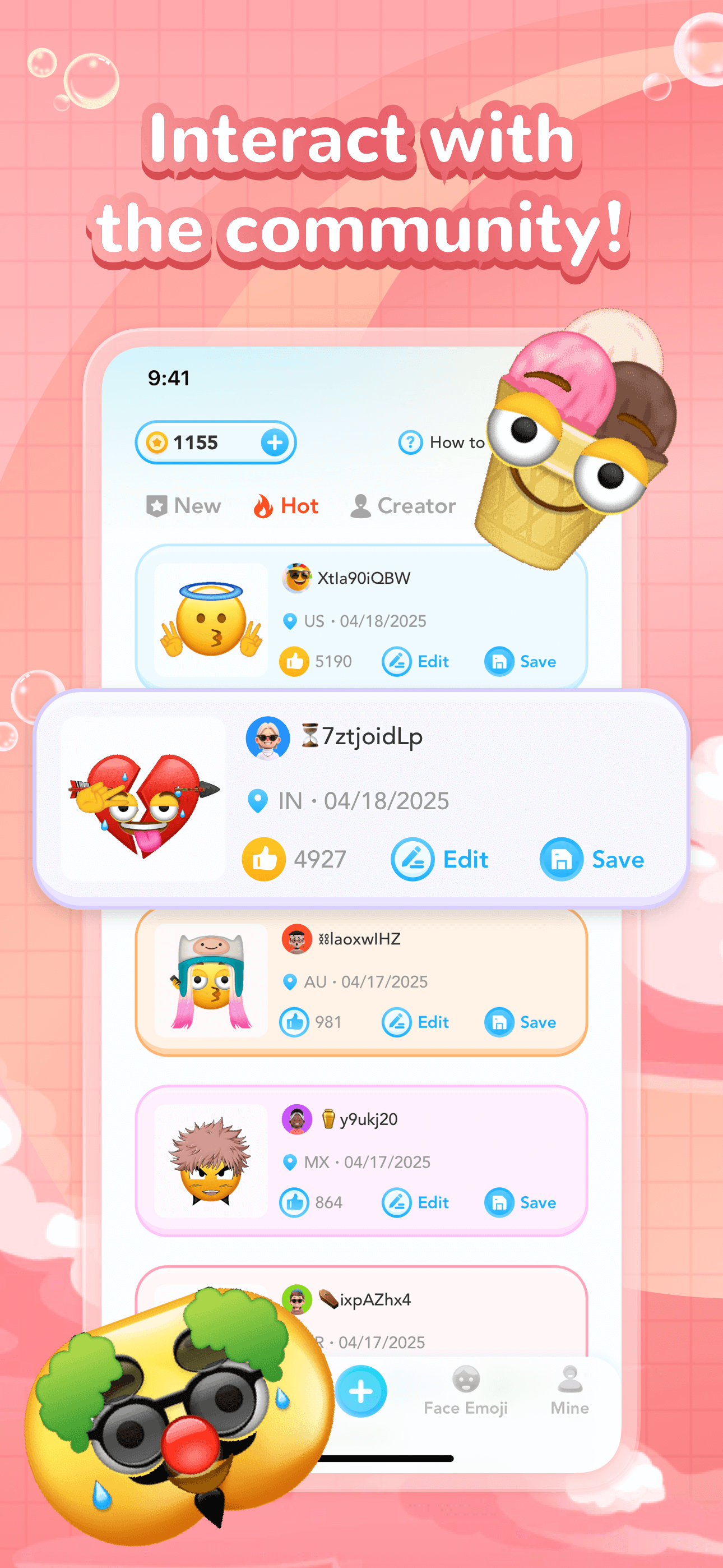 La aplicación de fabricante de emoji superior, dar vida a la vida. - Fabricante emojis únicos con temas geniales. media 5
