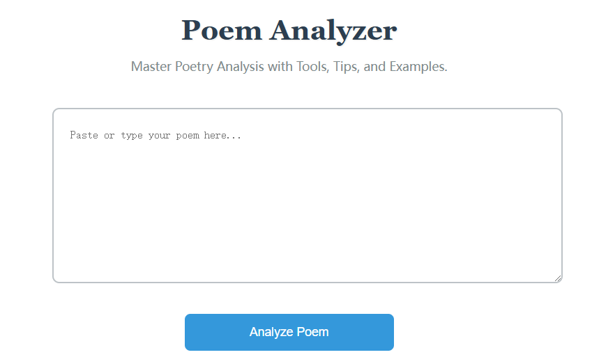 Poem Analyzer media 1