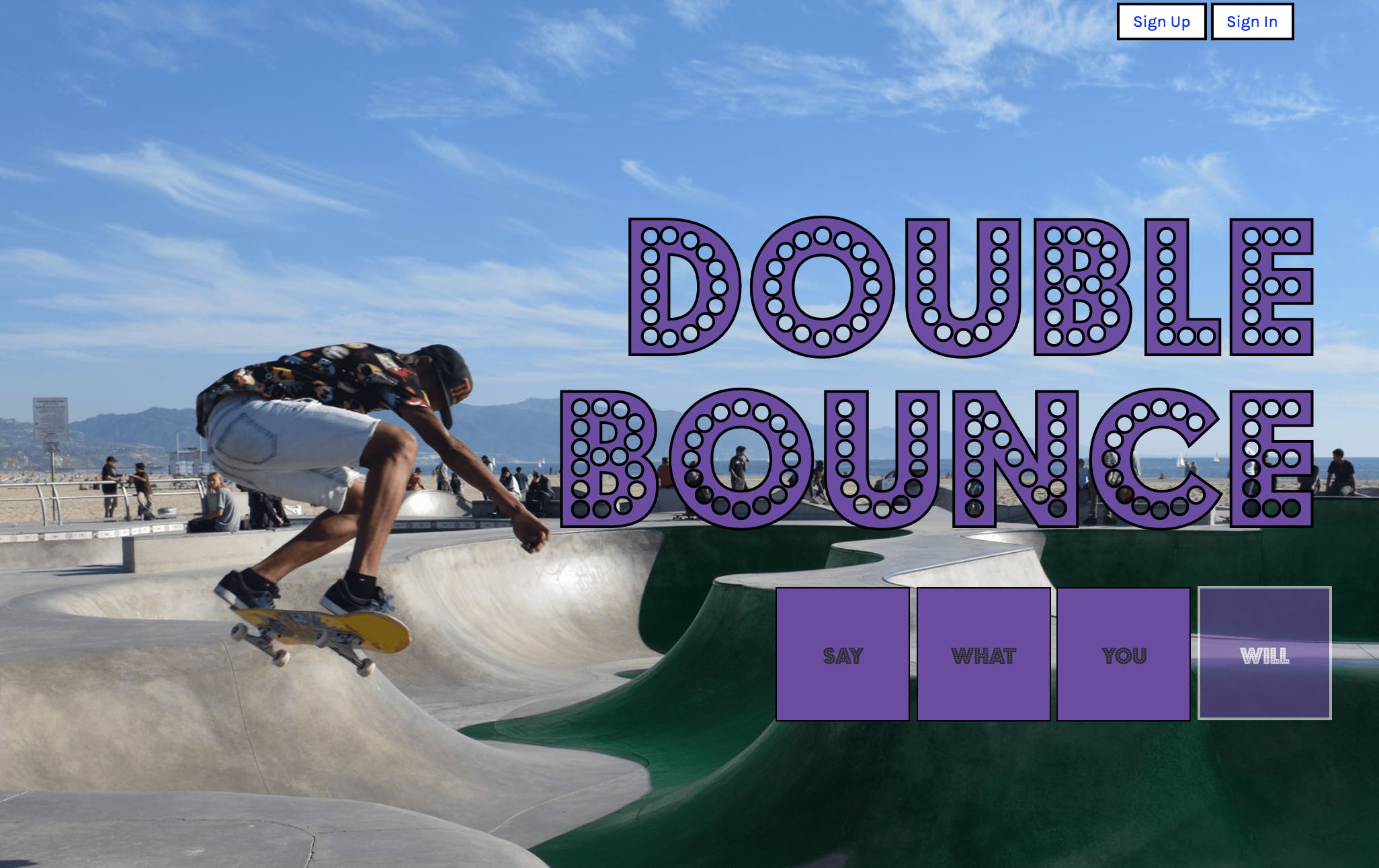 Double Bounce media 1