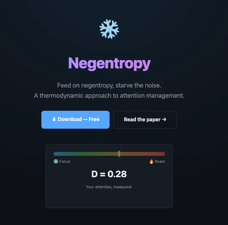 Negentropy v1.0 screenshot 3