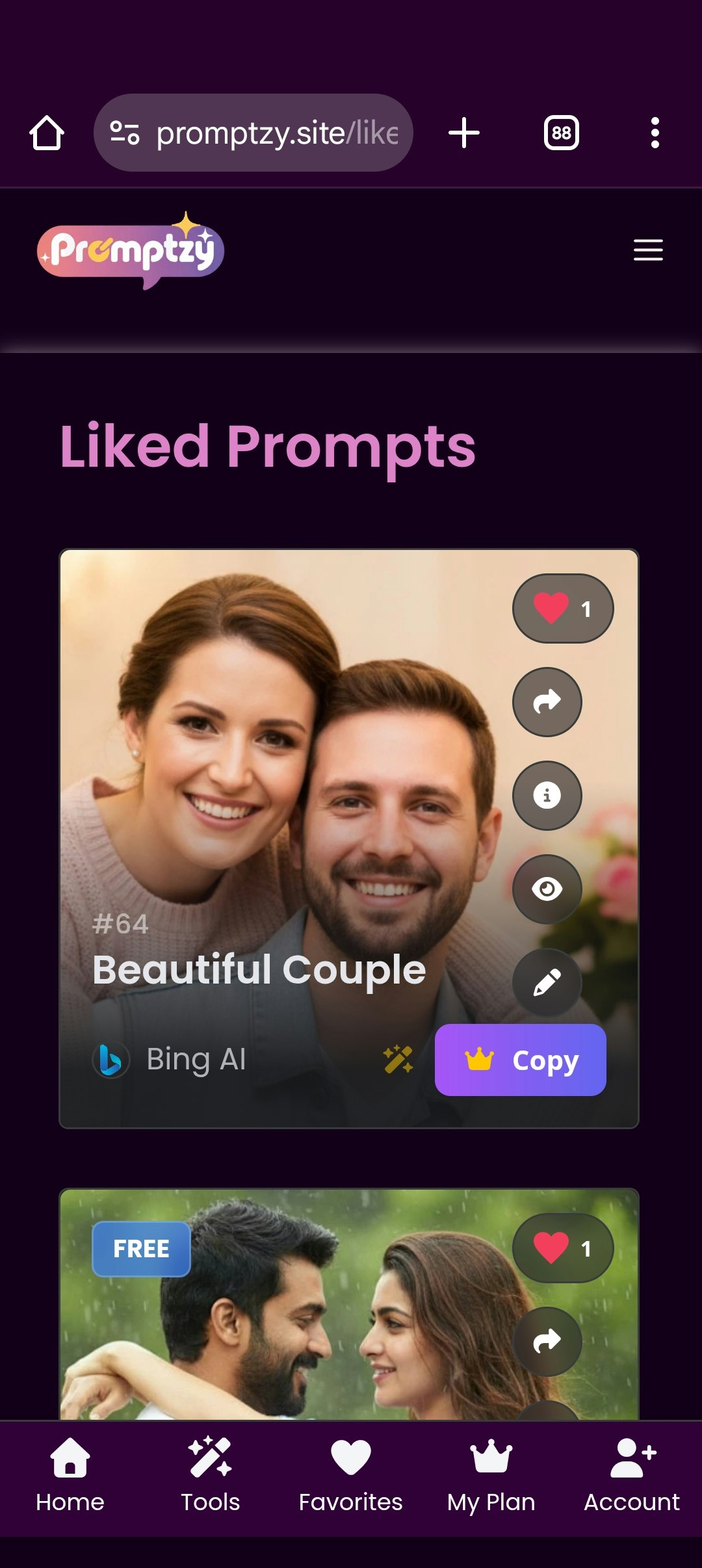 promptzy.site gallery image