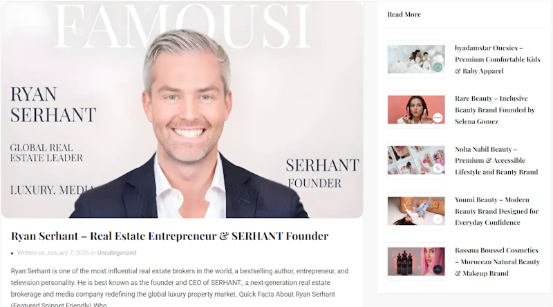 Famousi screenshot 7